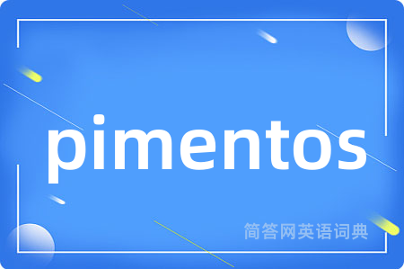 pimentos