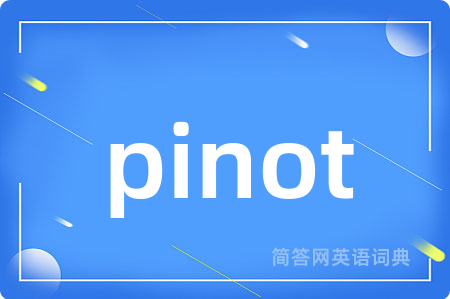 pinot是什么意思,pinot的中文翻译 pinot
