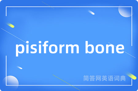 pisiform bone