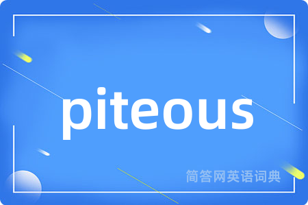 piteous