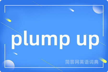 plump up