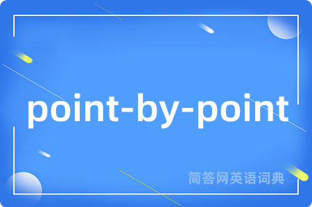 point-by-point