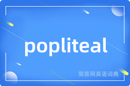 popliteal