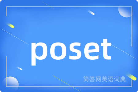 poset
