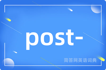 post-