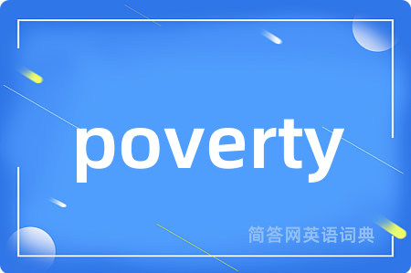 poverty