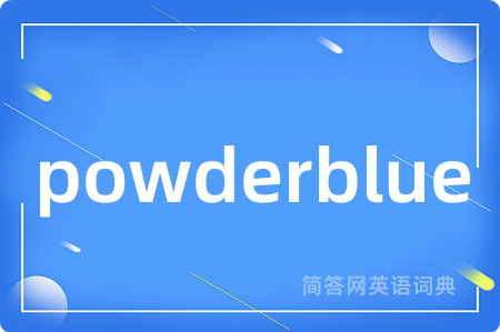 powderblue