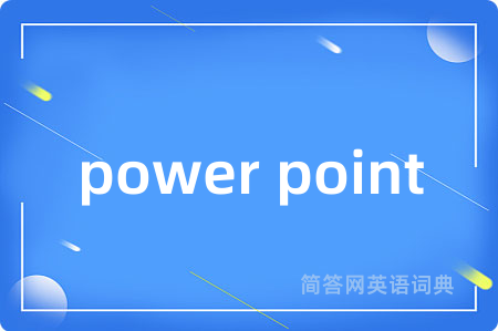 power point