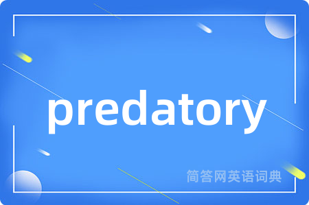 predatory