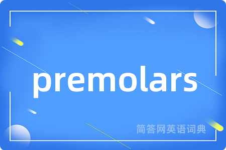 premolars