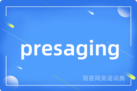presaging