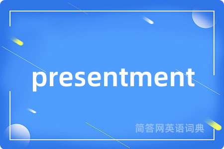 presentment