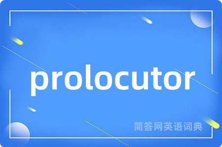 prolocutor
