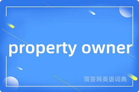 property owner