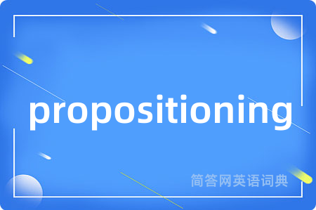 propositioning