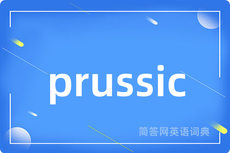 prussic是什么意思,prussic的中文翻译 prussic