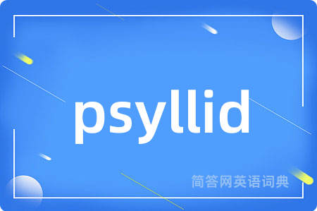 psyllid