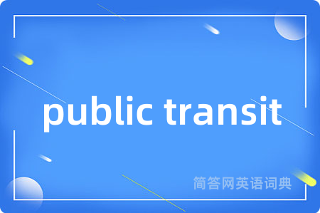 public transit