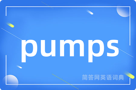 pumps是什么意思,pumps的中文翻译 pumps