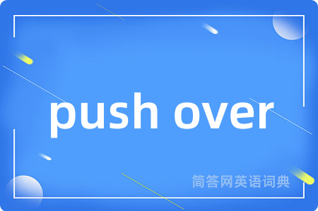 push over