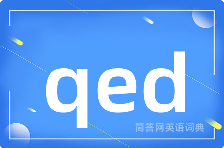 qed