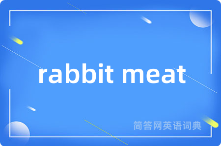 rabbit meat