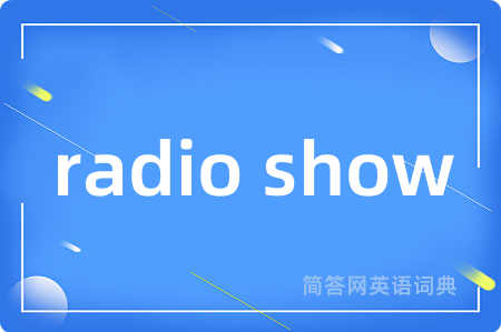 radio show