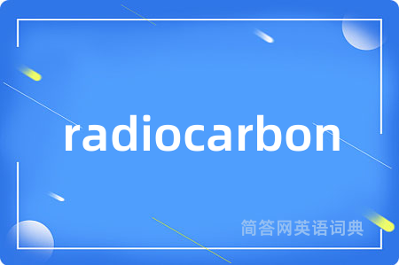 radiocarbon