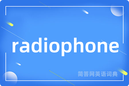 radiophone