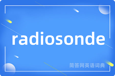 radiosonde