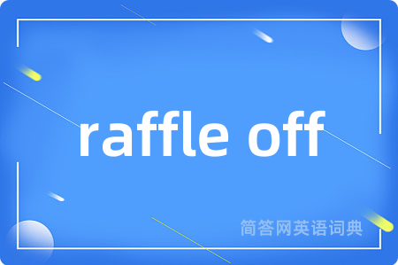 raffle off