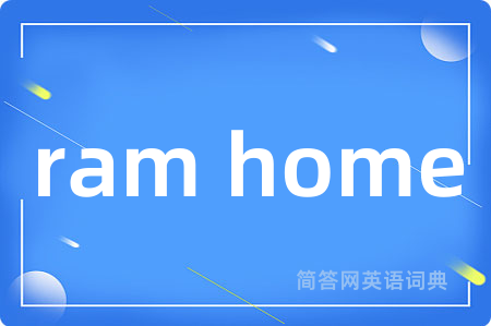 ram home