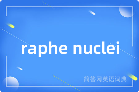 raphe nuclei