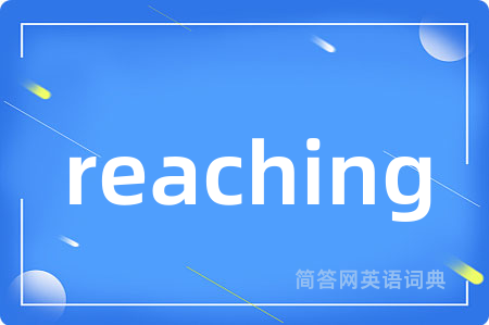 reaching