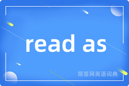 read as