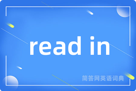 read in