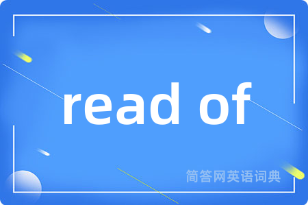 read of