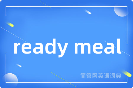 ready meal