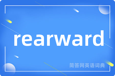 rearward