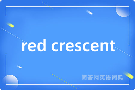 red crescent