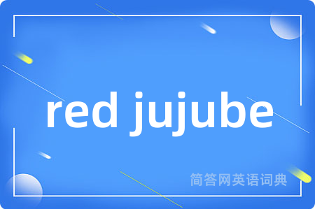 red jujube