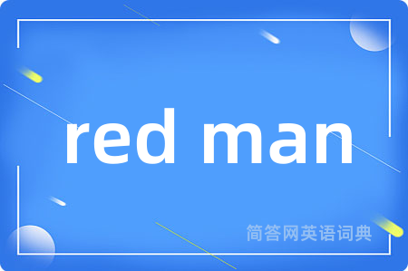 red man