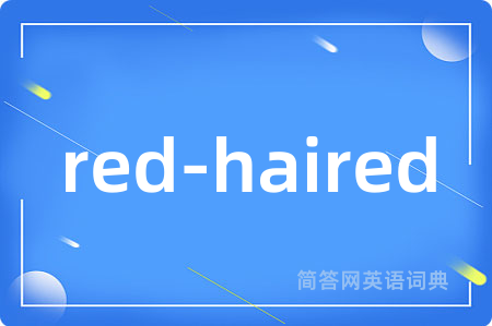 red-haired