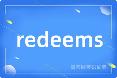 redeems