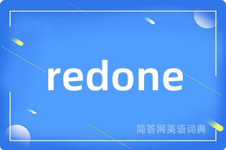 redone