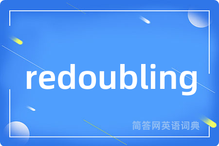 redoubling