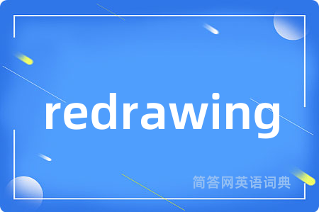 redrawing