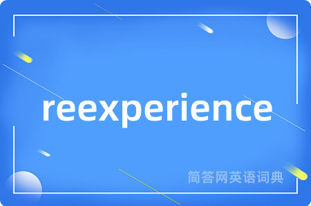 reexperience