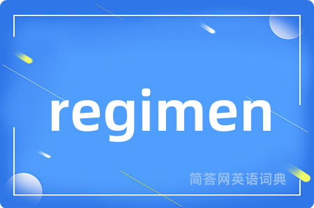 regimen