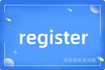 register